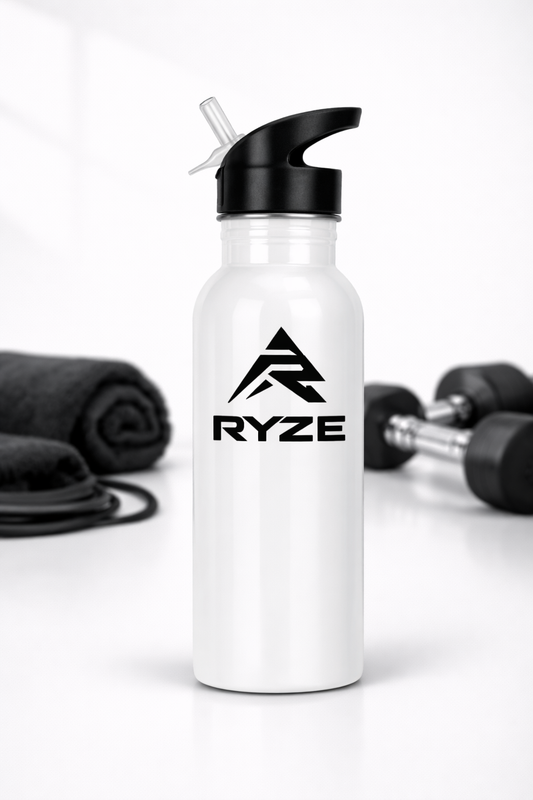 RYZE Gym Fitness Water Bottle 600ml